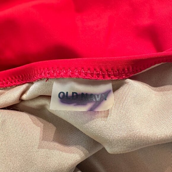 Old Navy Red Ruffle Tankini Top NWOT - Picture 5 of 6